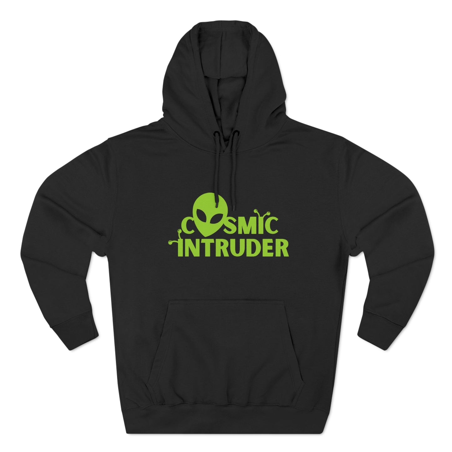 Cosmic Intruder Three-Panel Fleece Hoodie