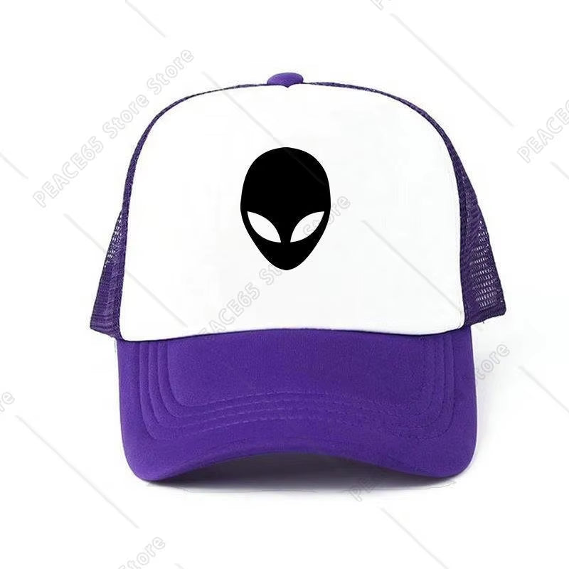 Alien Hat mesh Baseball Cap