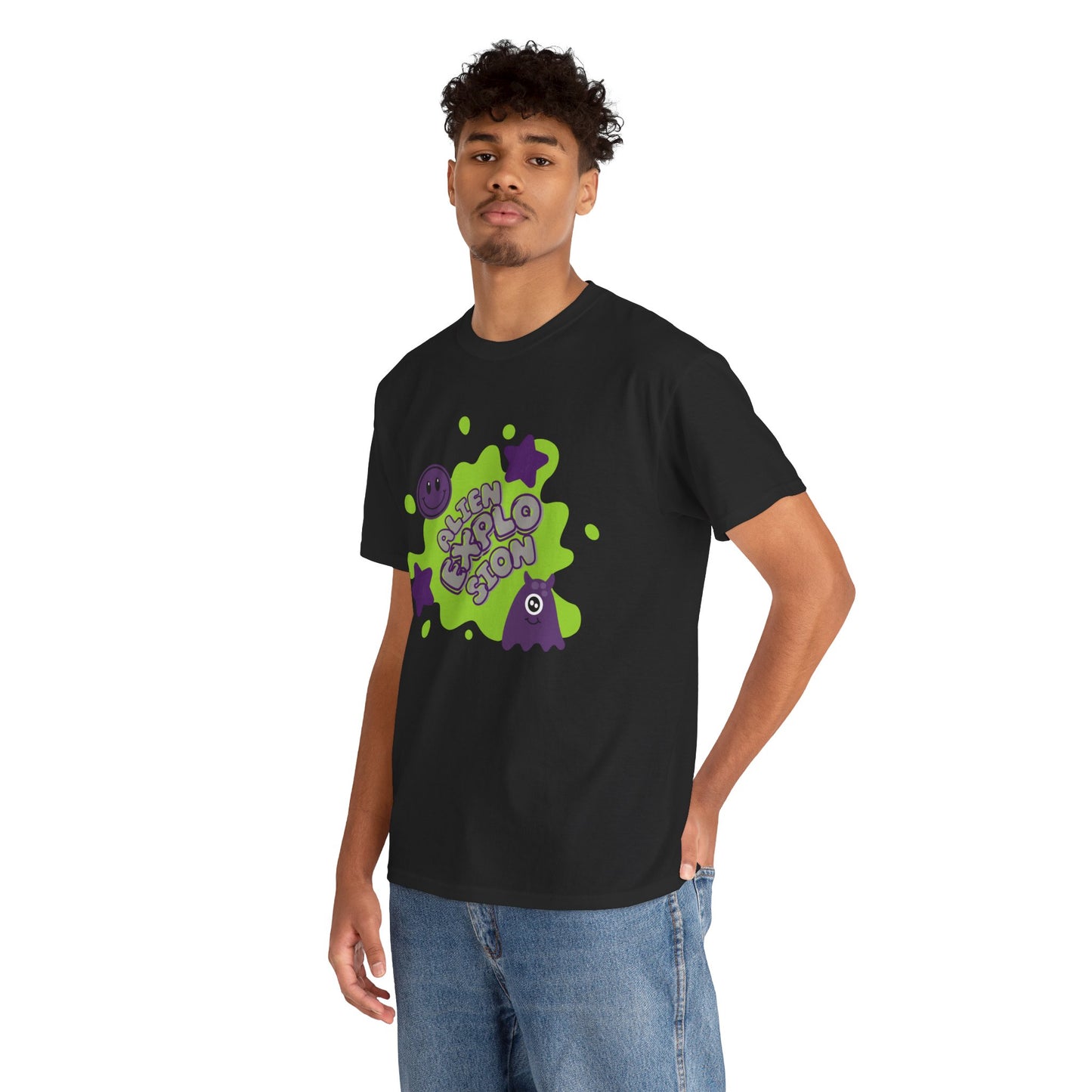 Alien Explosion - Unisex Heavy Cotton Tee