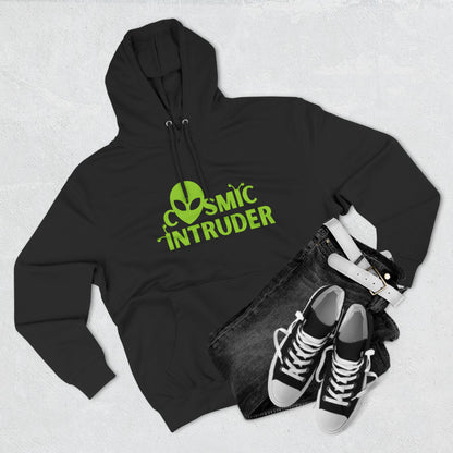 Cosmic Intruder Three-Panel Fleece Hoodie