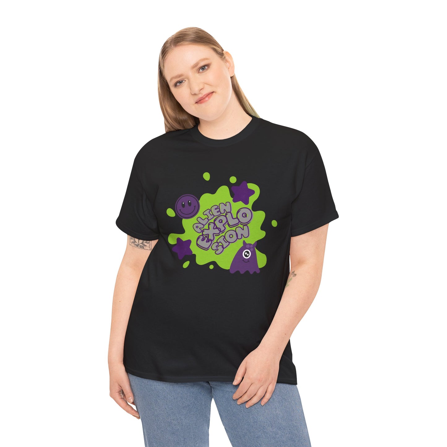 Alien Explosion - Unisex Heavy Cotton Tee