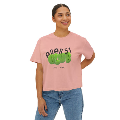 Area 51 Club - Women's Boxy Tee