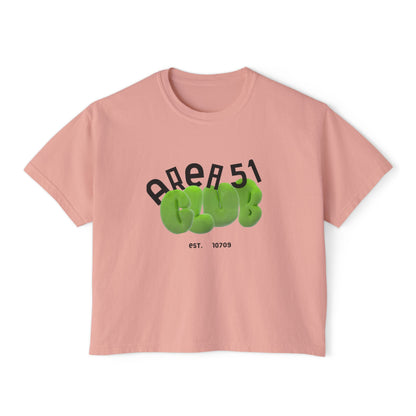 Area 51 Club - Women's Boxy Tee
