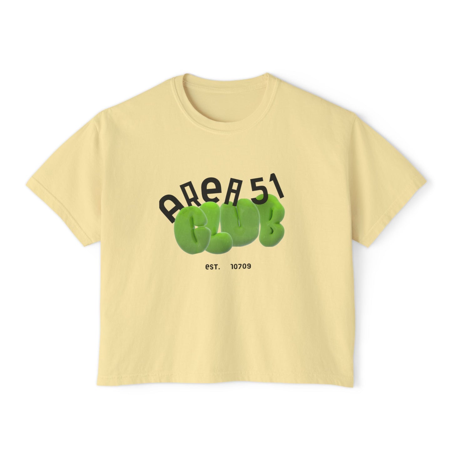 Area 51 Club - Women's Boxy Tee
