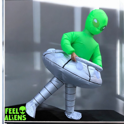 UFO Pilot Inflatable Alien Costume