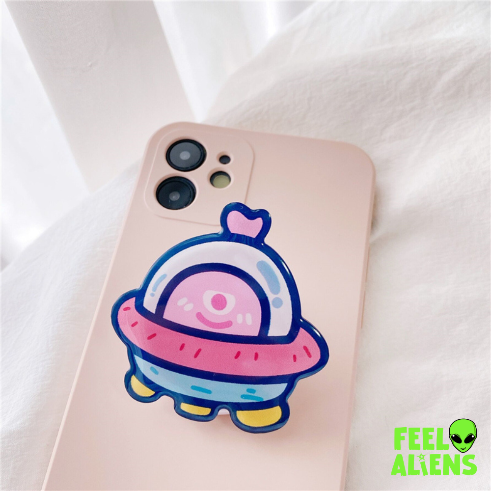 UFO Stand Anti-drop Cute Phone Case