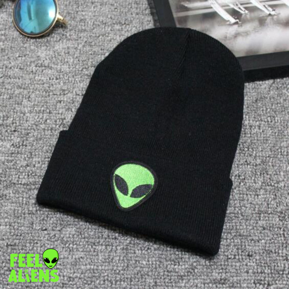 Knit Beanie Alien Hat