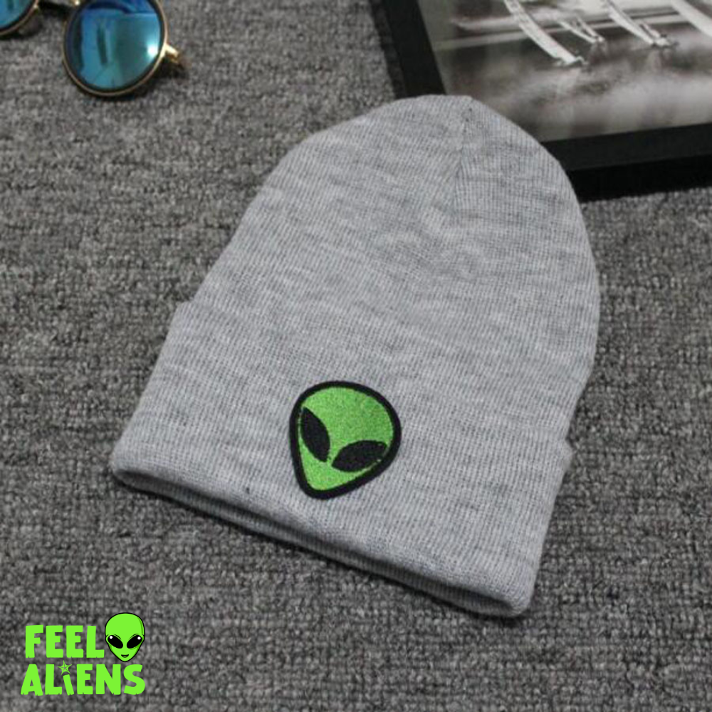 Knit Beanie Alien Hat