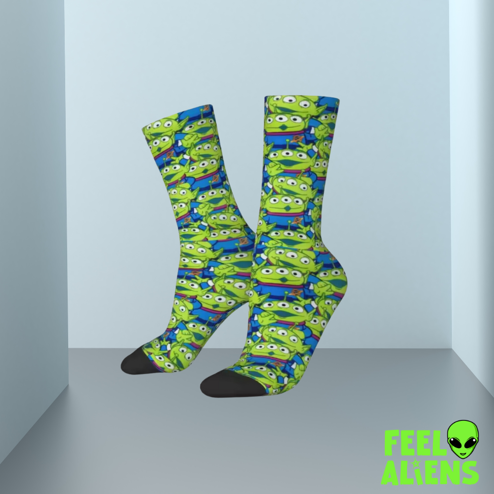 Toy Story Alien Crew Socks for Men