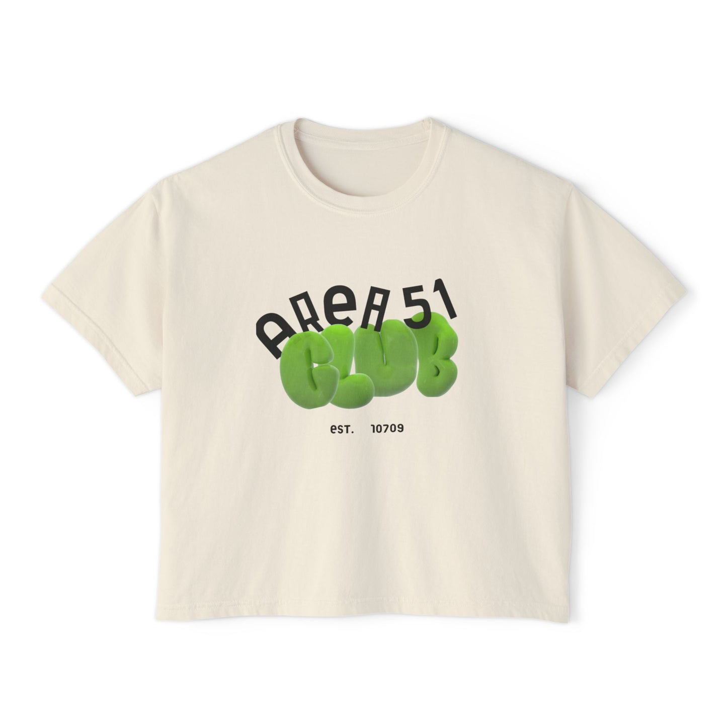 Area 51 Club - Women's Boxy Tee