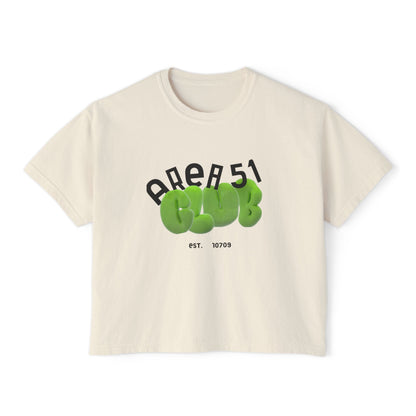 Area 51 Club - Women's Boxy Tee