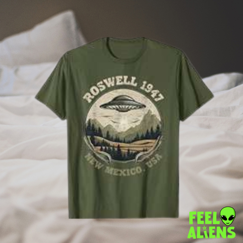 Roswell 1947 UFO T-Shirt – Vintage Alien Tee