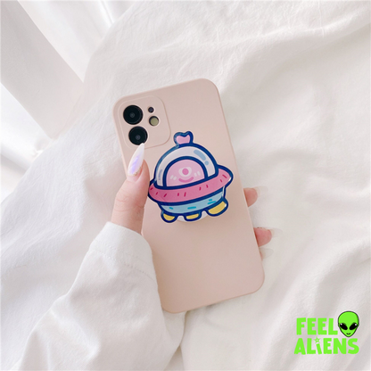 UFO Stand Anti-drop Cute Phone Case