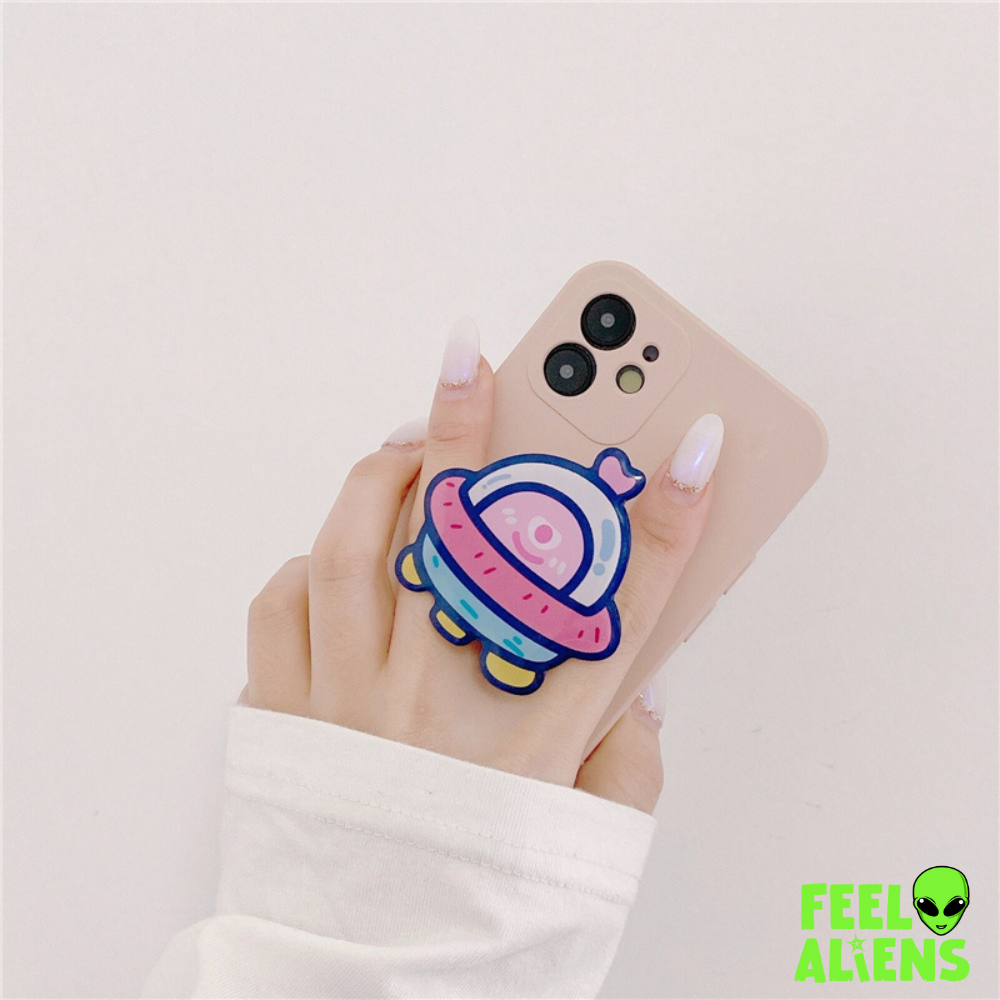 UFO Stand Anti-drop Cute Phone Case