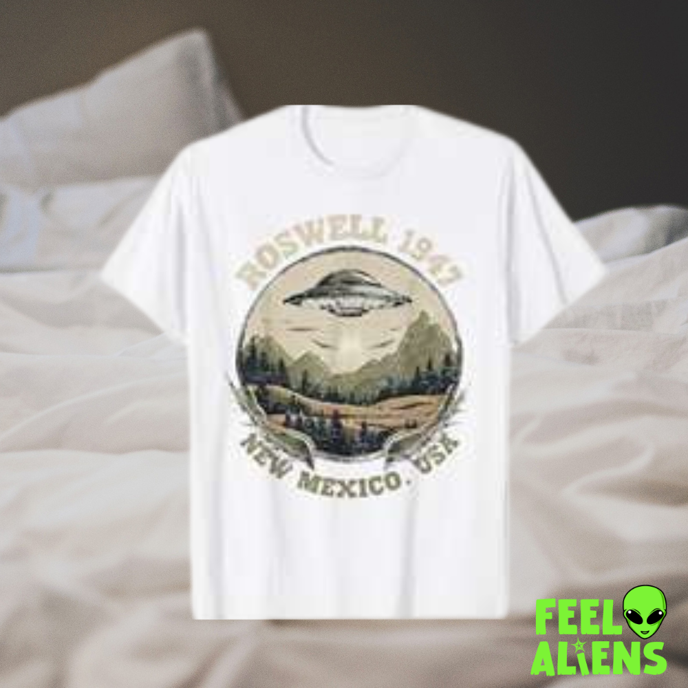 Roswell 1947 UFO T-Shirt – Vintage Alien Tee