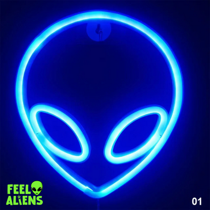 Neon Light Party LED Aliens Ufo Lights