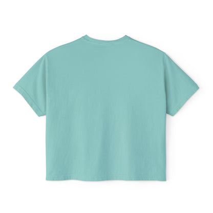 Women's Boxy Tee - Cosmic Vibes Graphic Shirt