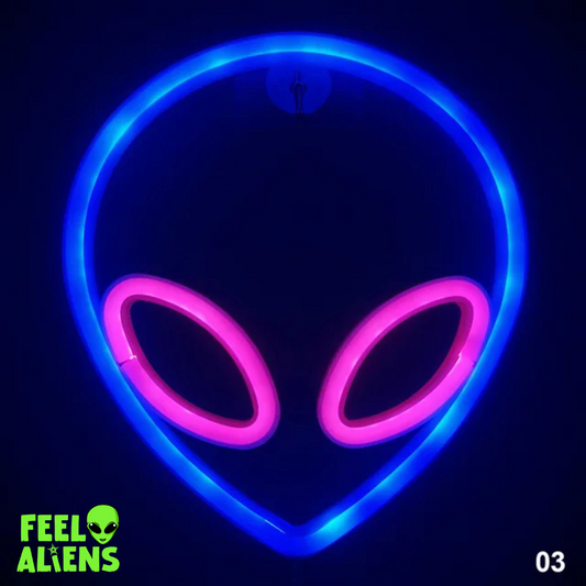 Neon Light Party LED Aliens Ufo Lights