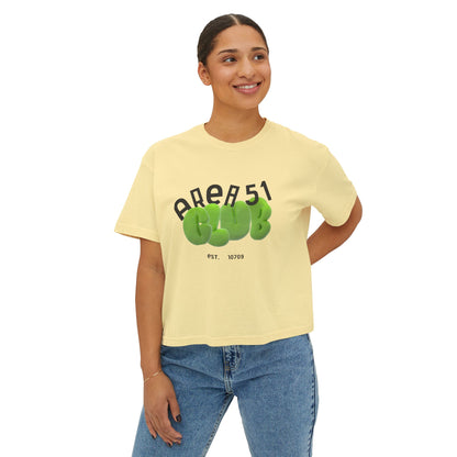 Area 51 Club - Women's Boxy Tee