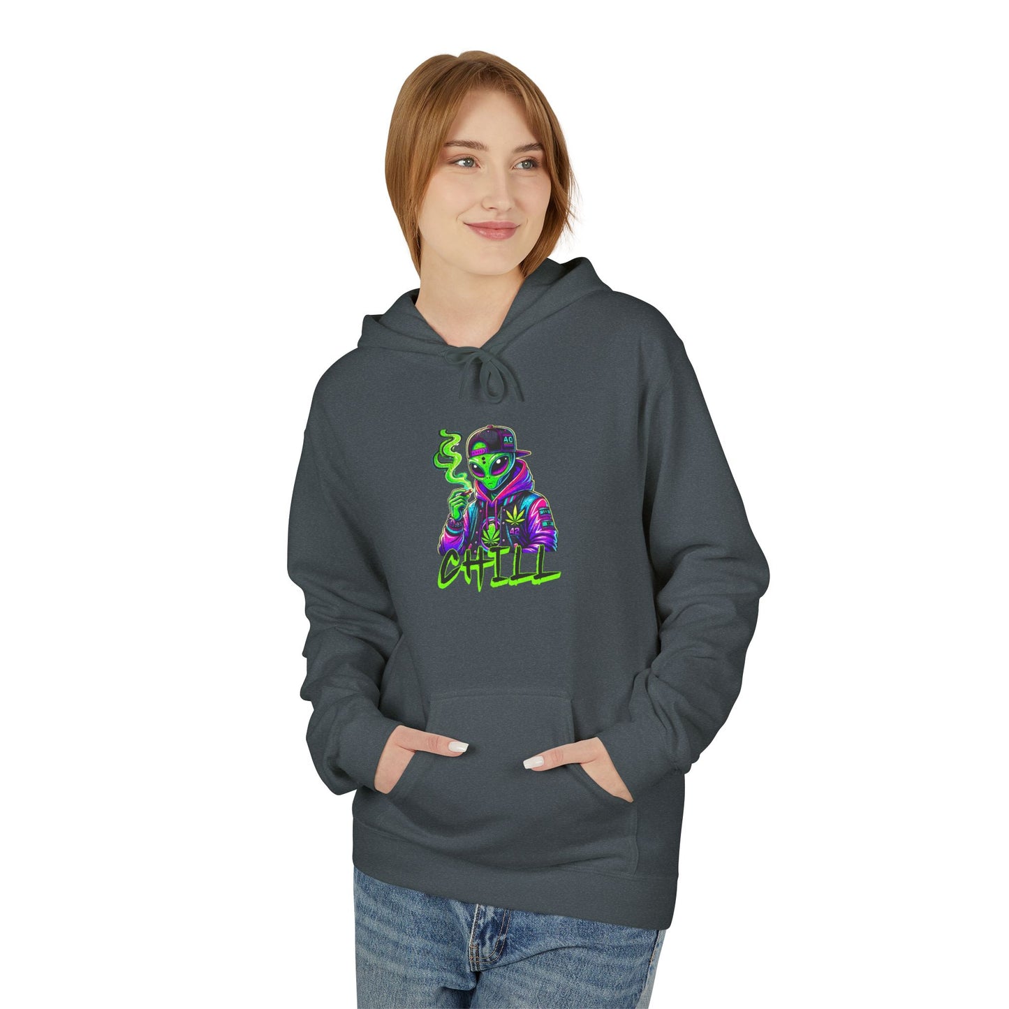 Chill Vibes Graphic Hoodie for Relaxed Comfort