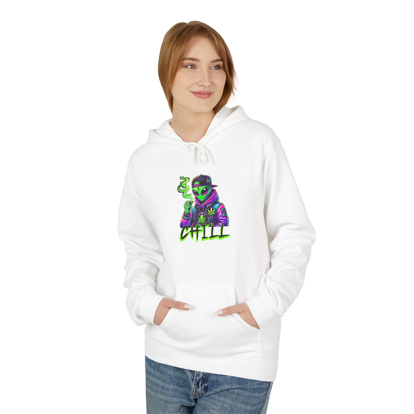 Chill Vibes Graphic Hoodie for Relaxed Comfort