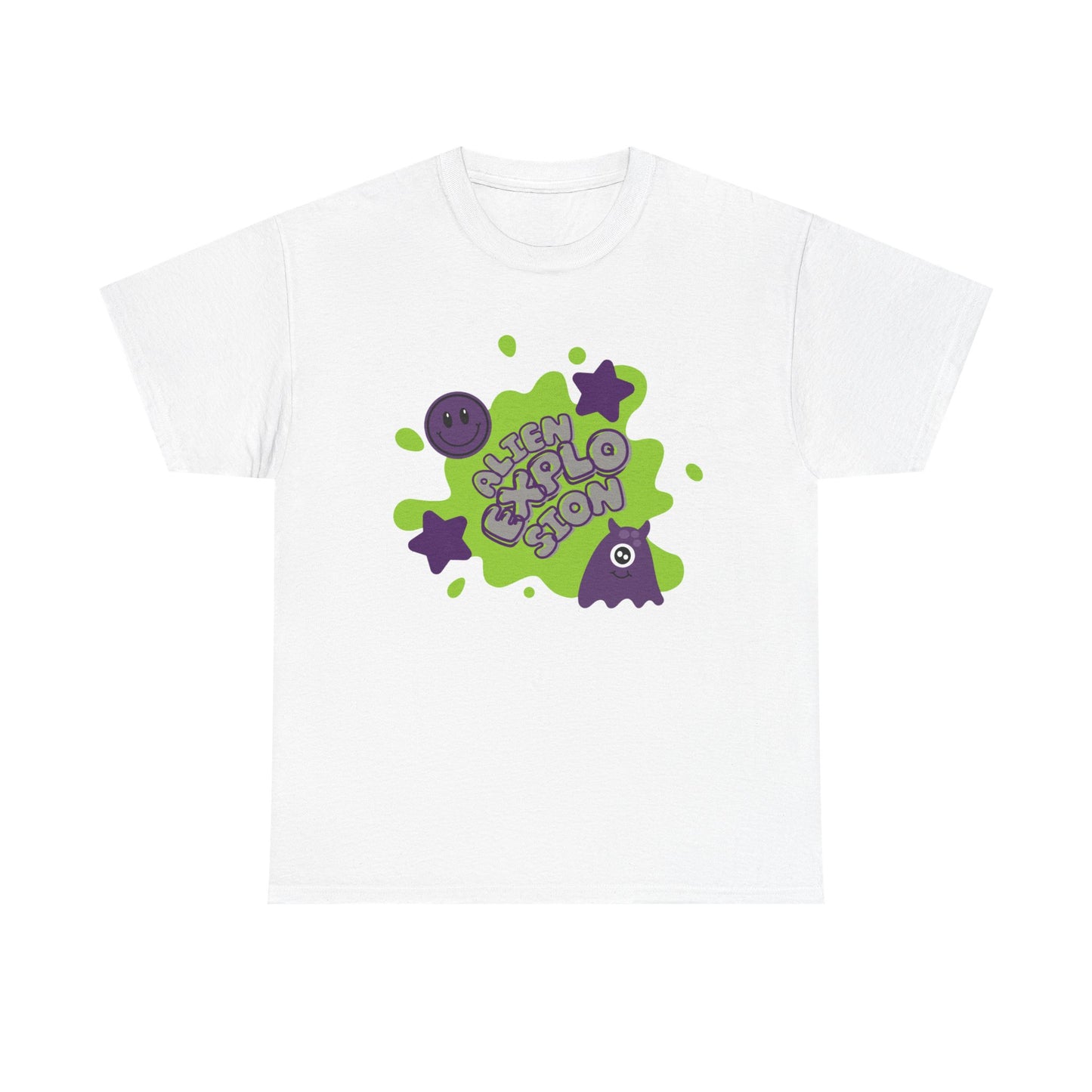 Alien Explosion - Unisex Heavy Cotton Tee