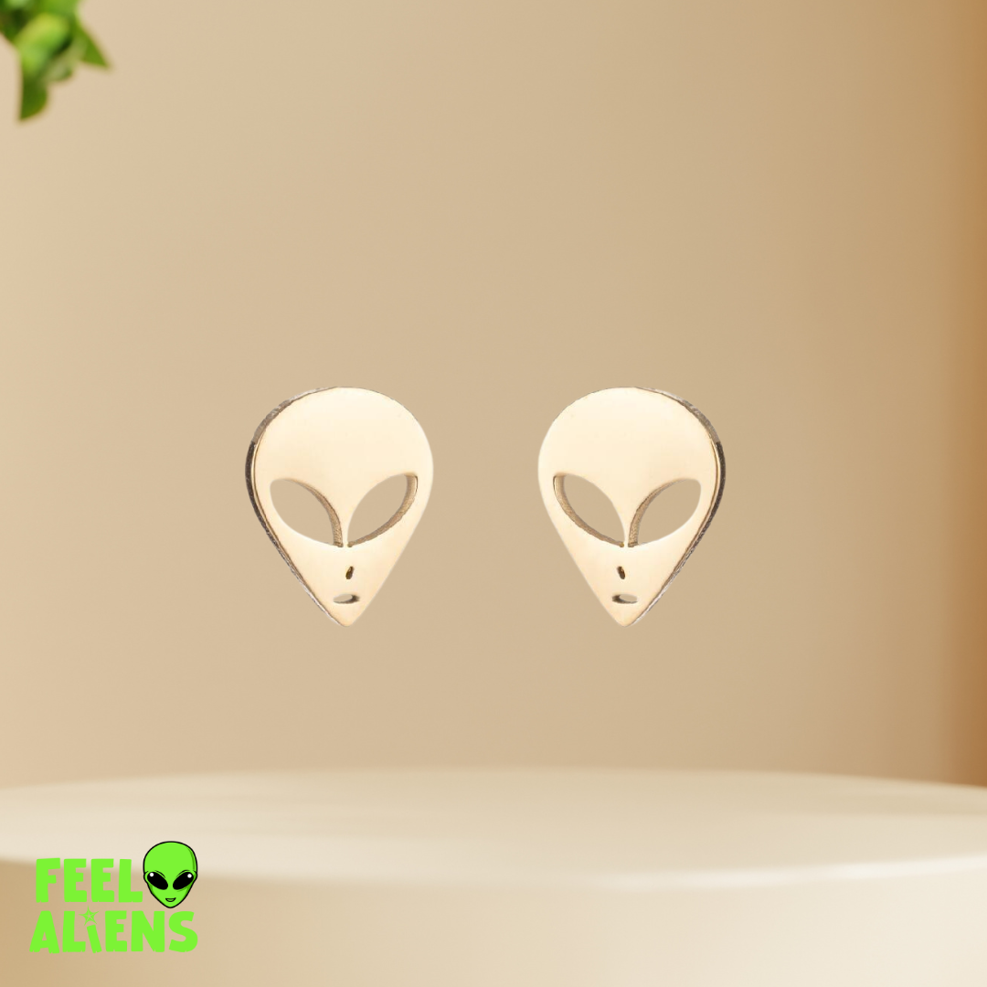 Alien Earrings - Cosmic Jewelry for Alien Lovers