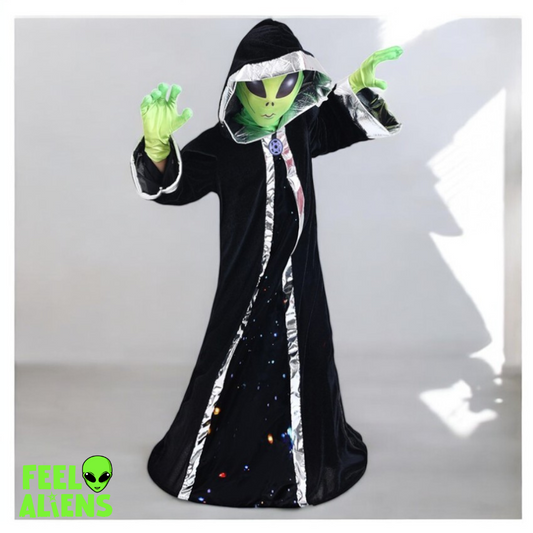 Alien Wizard Halloween Costume for Kids - Masquerade and Carnival Outfit
