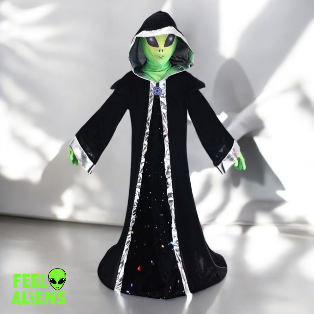Alien Wizard Halloween Costume for Kids - Masquerade and Carnival Outfit