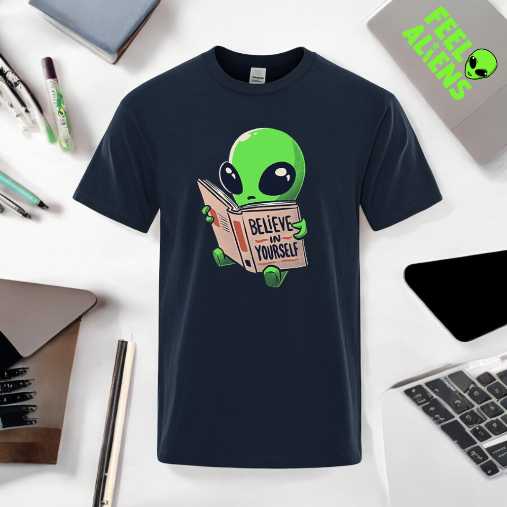 Believe in Yourself Alien T-Shirt 