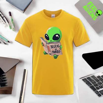 Believe in Yourself Alien T-Shirt 