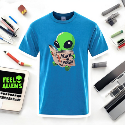 Believe in Yourself Alien T-Shirt 