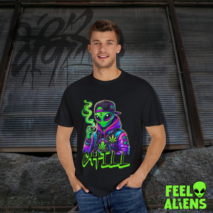 "Chill Alien" Graphic Tee Feelaliens