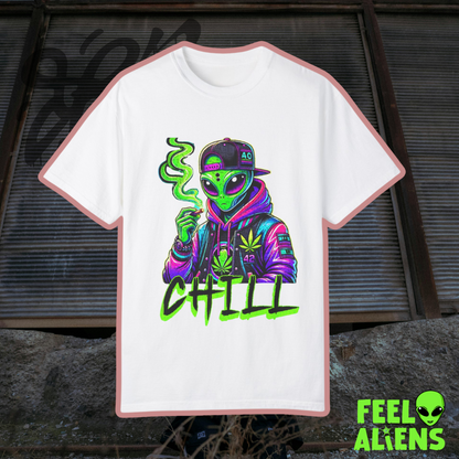 "Chill Alien" Graphic Tee Feelaliens 