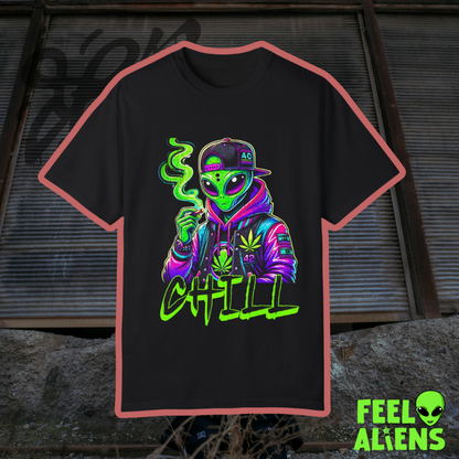 "Chill Alien" Graphic Tee Feelaliens