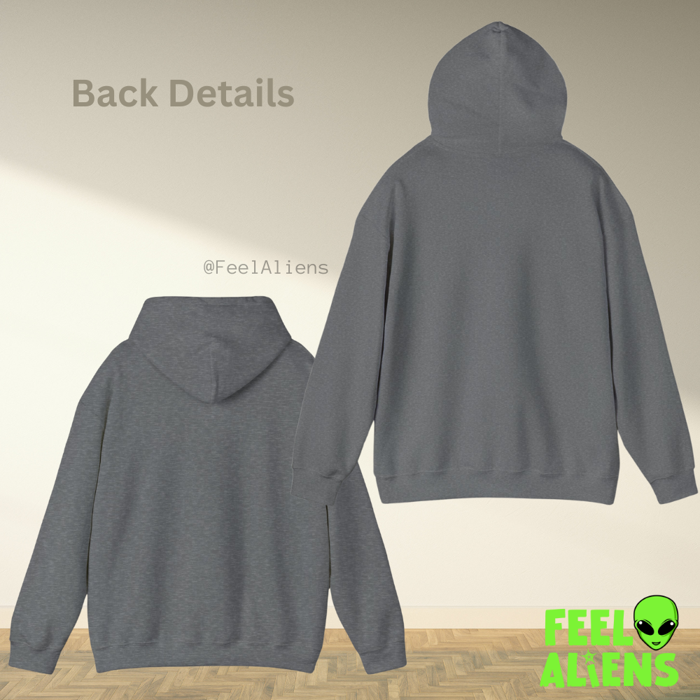 Chill Vibes Smoking Alien Unisex Hoodie