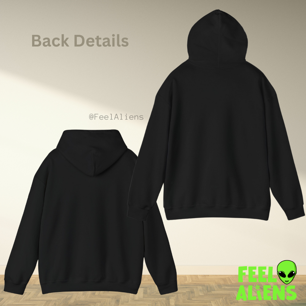 Chill Vibes Smoking Alien Unisex Hoodie