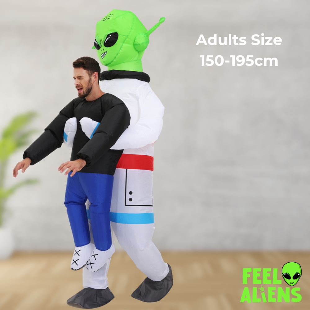 Inflatable Alien Costume for Adults and Kids - Halloween Party Cosplay