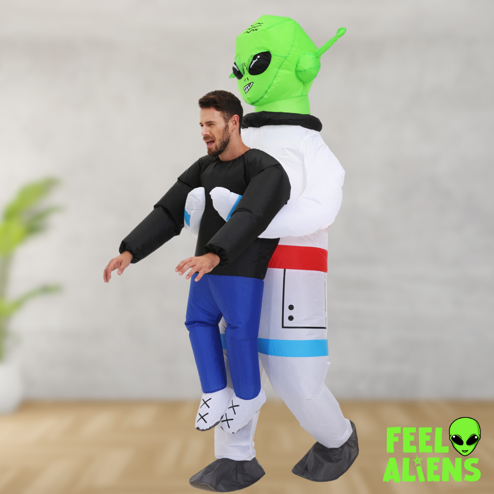 Inflatable Alien Costume for Adults and Kids - Halloween Party Cosplay