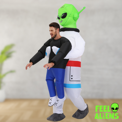 Inflatable Alien Costume for Adults and Kids - Halloween Party Cosplay