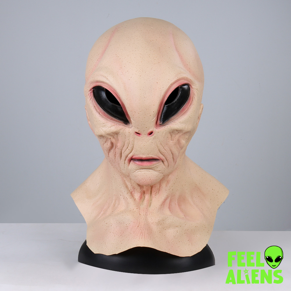 Realistic Alien Masks for Adults - Unisex Themed & Cosplay Costume Accessories