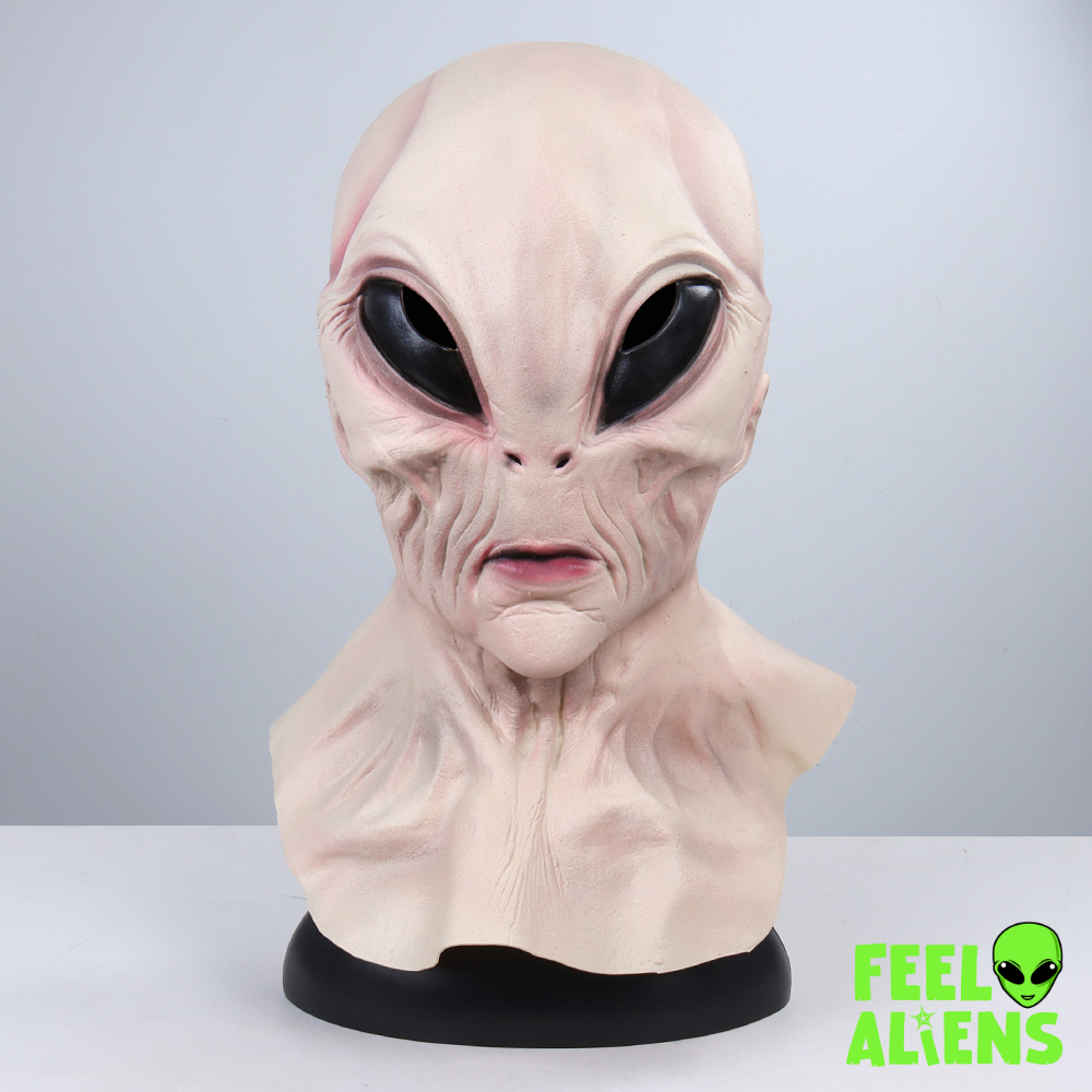 Realistic Alien Masks for Adults - Unisex Themed & Cosplay Costume Accessories
