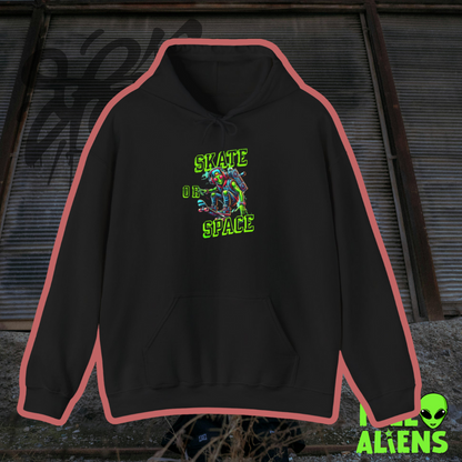 Skate or Space Graphic Hoodie Unisex