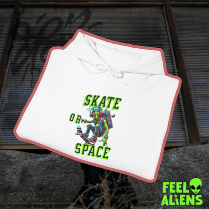 Skate or Space Graphic Hoodie Unisex