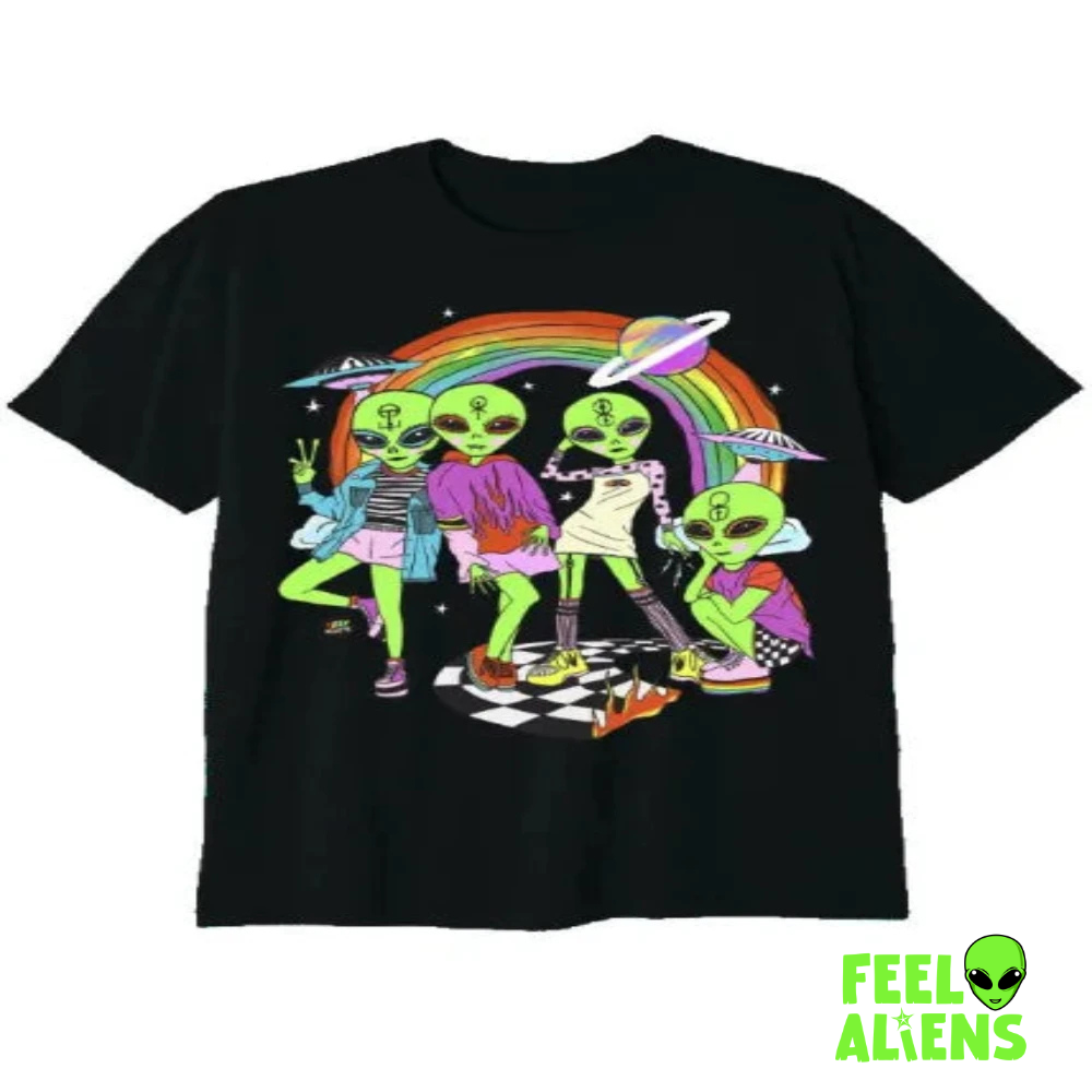 Trippin Alien Graphic T-Shirt