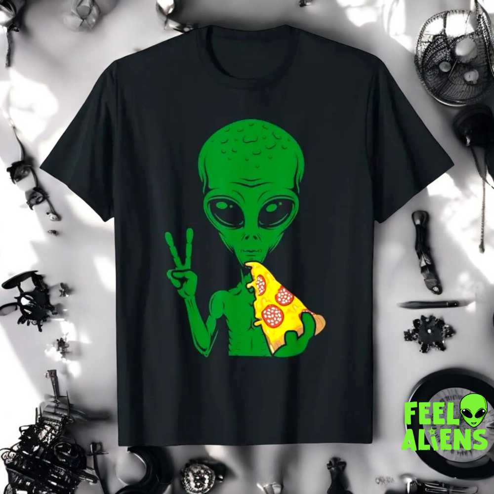 I Come in Peace Alien Graphic T-Shirt - 100% Cotton Casual Top for Men